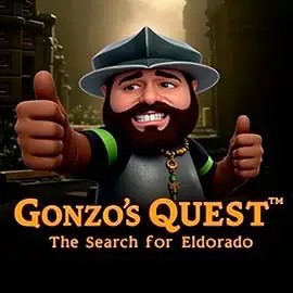 Logo of Gonzo's Quest from NetEnt at Bet442 Casino