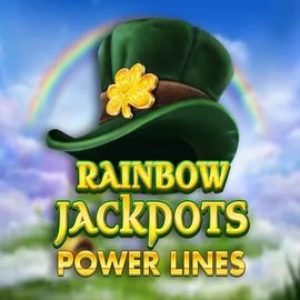 Jackpots logo of Rainbow Jackpots Power Lines from Red Tiger Gaming at Bet442 Casino